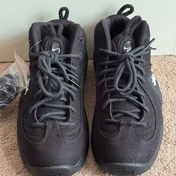 Stussy Men's Black High-Top Sneakers - Picture 3 of 7